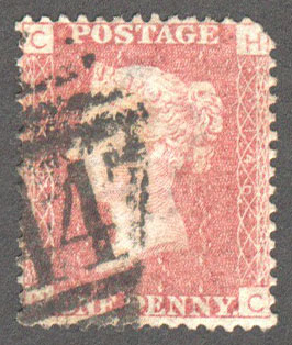 Great Britain Scott 33 Used Plate 146 - HC - Click Image to Close